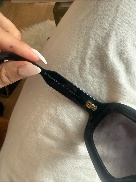 Dior Black Oversized Square Sunglasses - Stylish Women Accessories main image 5
